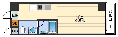 カーサリック同心の間取り