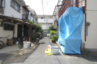 【前面道路含む現地写真】
