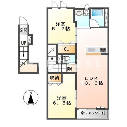 ボナールの間取り|間取図