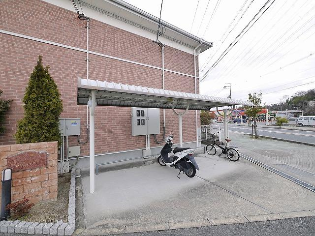 グラース　プロムナードのその他共用部分|駐輪スペースです