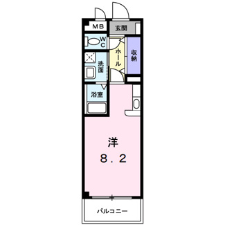 【間取り】 | フォンテーヌ東津田