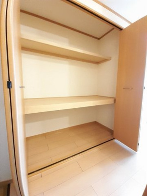 【収納】 | フォンテーヌ東津田 | 専用の収納スペースです