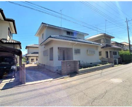 高崎市吉井町南陽台2丁目　中古1199の前面道路含む現地写真