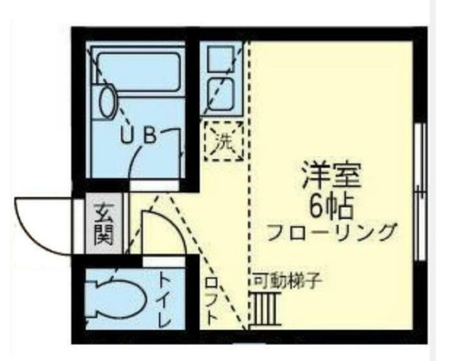 【間取り】 | ユナイト川崎マリオ・ベル二オーラ