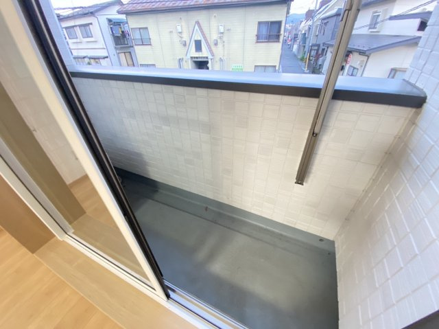 ベルフルールのバルコニー