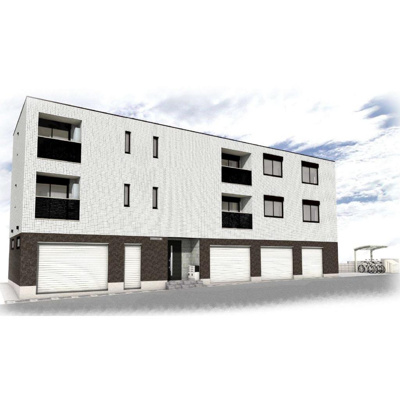 【外観】 | N Blanche（エヌブランシュ） | N Blanche（エヌブランシュ）　外観パース