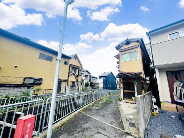 嵯峨釈迦堂大門町の前面道路含む現地写真
