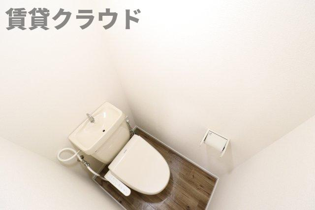 ファーストターフ鎌取Ａのトイレ|トイレもきれいです