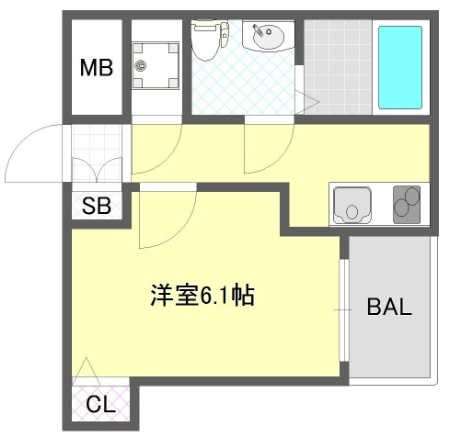 【間取り】 | SERENiTE本町reflet