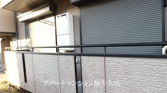 クレセント弐番館のバルコニー