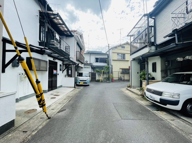 嵐山東海道町の前面道路含む現地写真