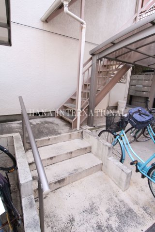 ハイムYTYⅡのエントランス