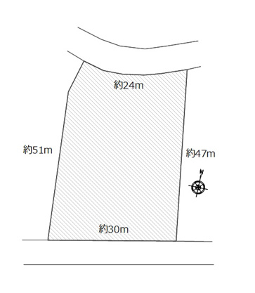 【土地図】 | 宇佐美みのりの村　売地