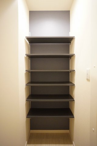 【収納】 | クレシェンド喜沢 | 玄関シューズクロークです