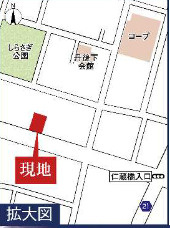 【地図】 | 三郷市早稲田4丁目2期　1号棟
