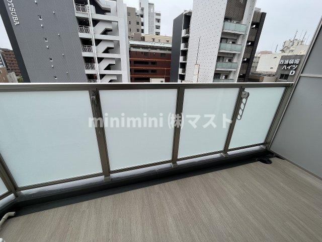 ラ・ピシーヌ南堀江のバルコニー