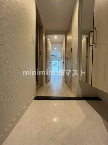 ラ・ピシーヌ南堀江の玄関