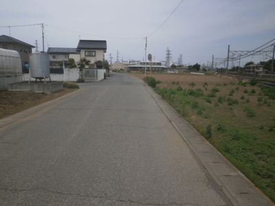 【前面道路含む現地写真】 | 深谷市岡 300万 土地