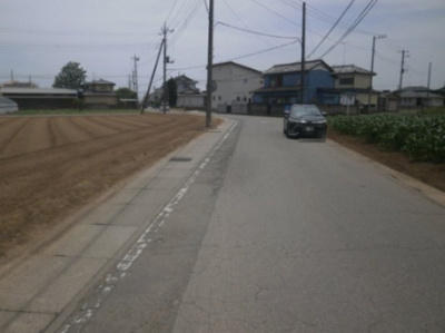 【前面道路含む現地写真】 | 深谷市岡 650万 土地
