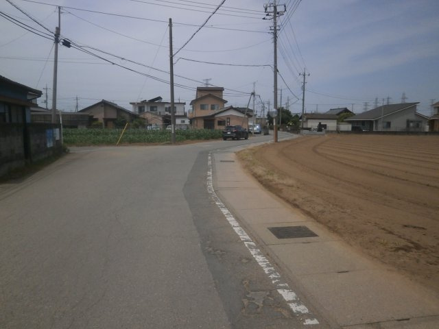 【前面道路含む現地写真】 | 深谷市岡 650万 土地