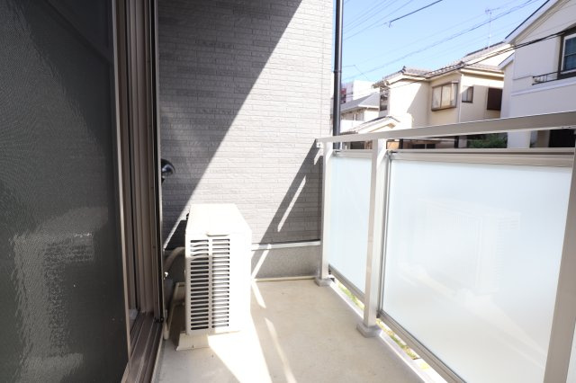 グレイス下総中山のバルコニー|１階でも陽当たりが良かったです。