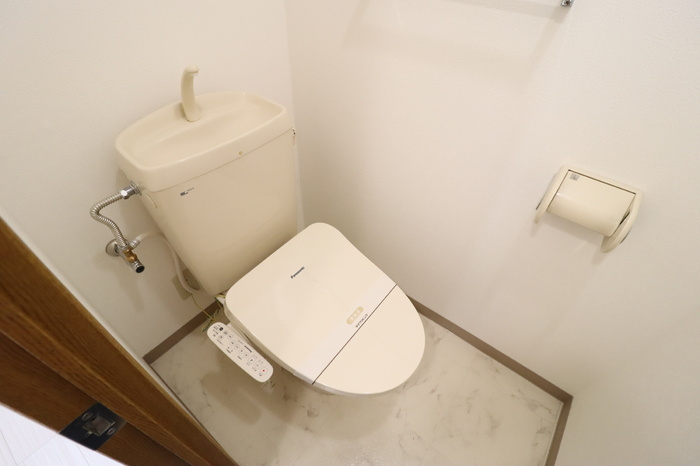 グレイスフルツツイのトイレ|建物外観を気になさる方へ、見た目の良い物件です