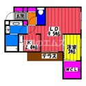 【間取り】 | Ｄ－ｒｏｏｍ大橋の間取り