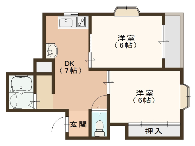 【間取り】 | エクセレント川辺