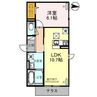 【間取り】 | カーザ　ソラーレ
