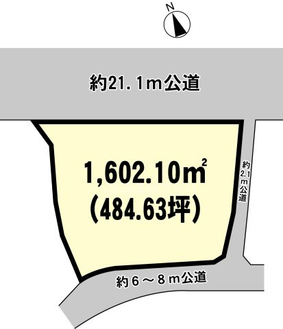 【区画図】 | 中村西根134-1貸地