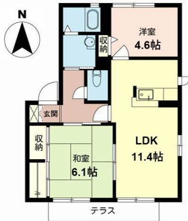 【間取り】 | グリーンヒルズ深井北町