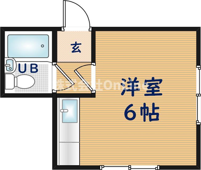 【間取り】 | 旭ヶ丘コーポ