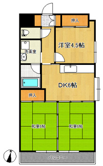 【間取り】 | 芳賀興産ビル