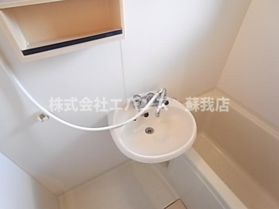 【洗面所】 | シャンポール青葉 | コンパクトで使いやすい洗面所