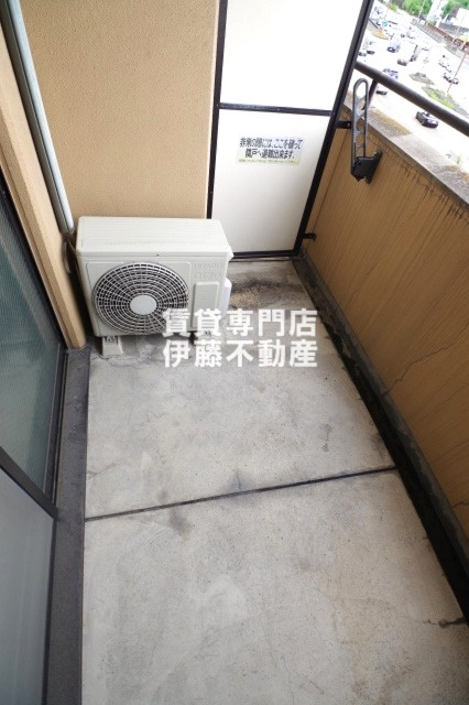 グランメール城西のバルコニー