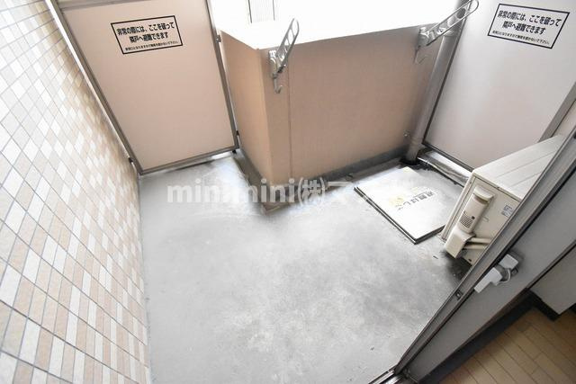 ディナスティ松屋町Ⅱのバルコニー|※同物件他号室参考写真
