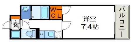 【間取り】 | エスリード中之島クロスゲート