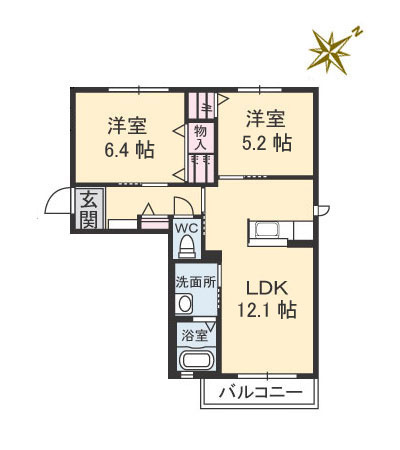 【間取り】 | コスモパークヴィーナス