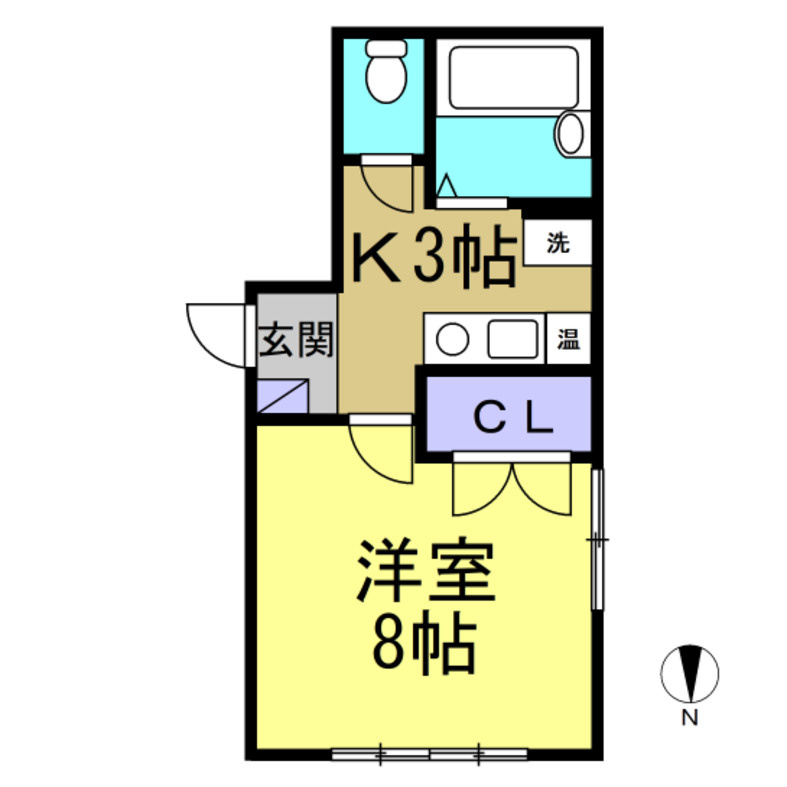 サンヤマモリの間取り
