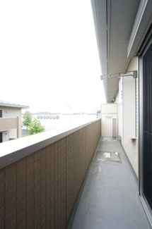 【バルコニー】 | スカイパレットB | ※同物件・上階の写真です。