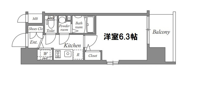 【間取り】 | エスリード難波ザ・ゲート