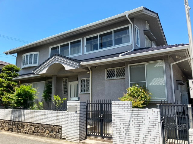 【外観】 | 桂坂 御陵大枝山町六丁目一戸建 | 　土地約76.97坪