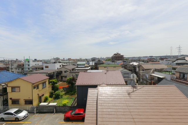 セナリオフラット新小岩のバルコニー