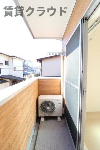 AJ蘇我EASTⅣのバルコニー