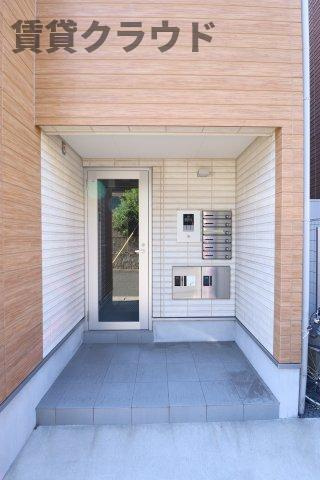 AJ蘇我EASTⅣのエントランス|安心のオートロック付き！