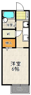 【間取り】 | ハイム千部野