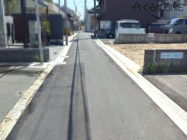 【前面道路含む現地写真】 | 姫路市飾磨区玉地／売土地