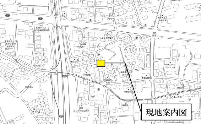 油平 売地　◇緑に囲まれた閑静な住宅地◇の地図