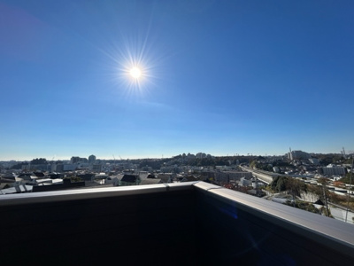 【展望】 | 峰岡町3丁目新築戸建て | 3階バルコニーからの眺望