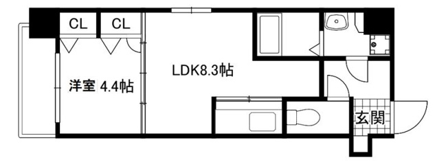 【間取り】 | エスポワール筑紫通り　★プライスホームなら仲介手数料が半額以下です★